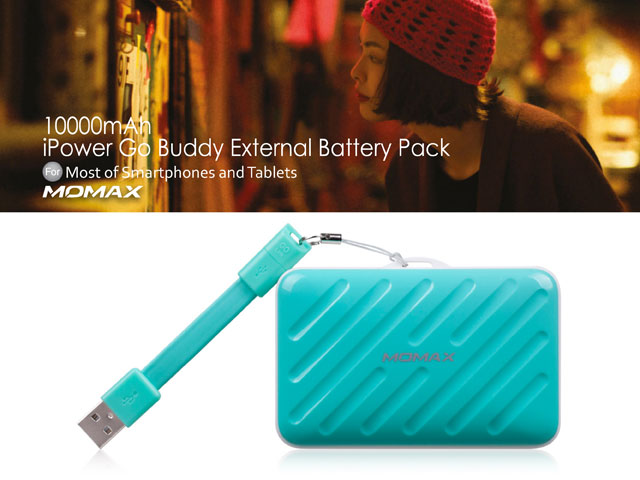 Momax iPower Go Buddy External Battery Pack - 10000mAh