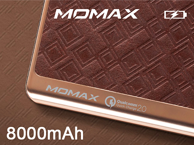 Momax iPower Elite+ QC2.0 Power Bank - 8000mAh