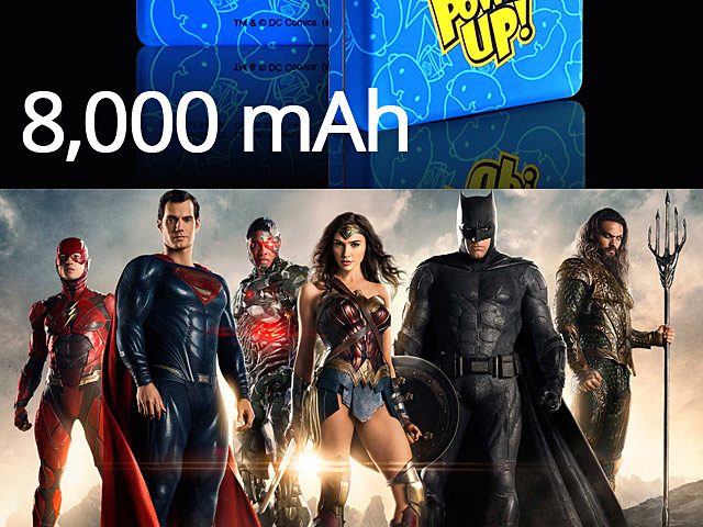 DC Justice League Series 8000mAh Power Bank