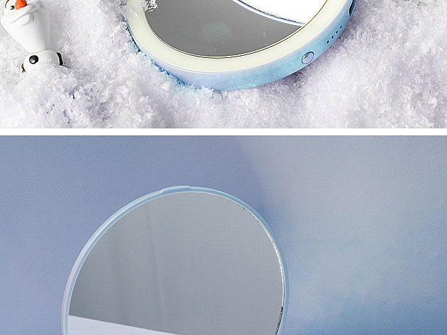 Frozen II Elsa Power Bank with Make Up Mirror