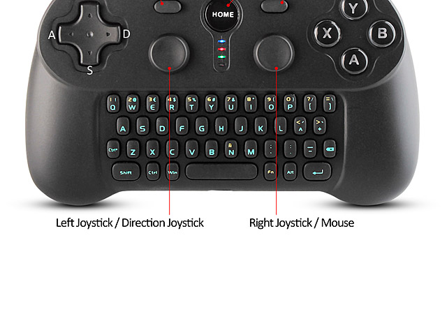 Bluetooth Gamepad with Keyboard