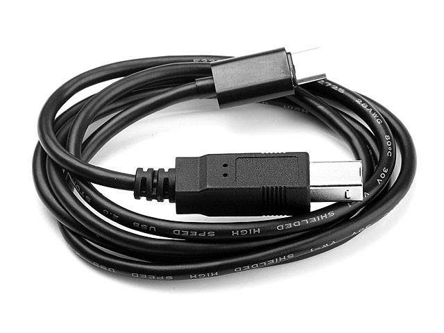 USB 3.1 Type-C Male to USB B Male Cable