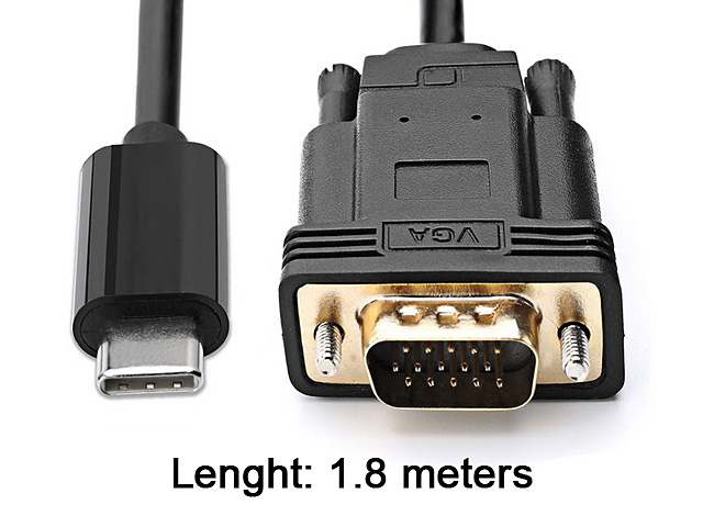 USB 3.1 Type-C to VGA Cable