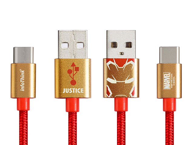 infoThink Iron Man Type-C USB Sync Charging Cable