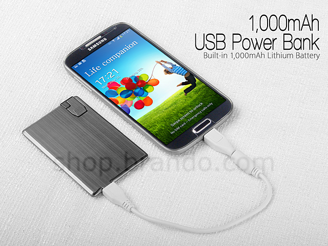 4.5mm Super Slim Portable Battery with Flash Memory