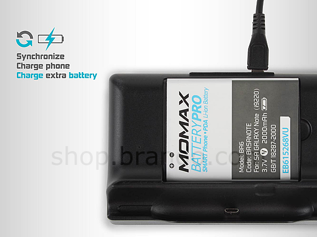 OEM Samsung Galaxy Note Twin USB Cradle with 2nd Battery Slot