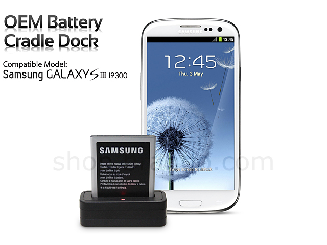 OEM Samsung Galaxy S III I9300 Battery Cradle Dock