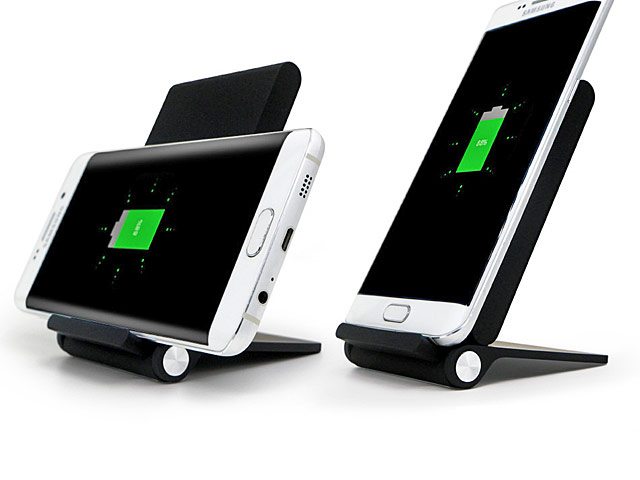 Foldable QI Wireless Charger Stand