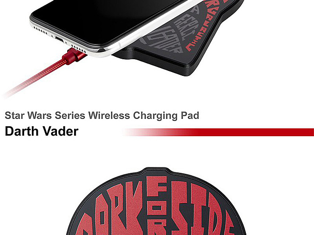 infoThink Star Wars Series Wireless Charging Pad - Darth Vader