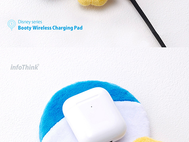 infoThink Disney Series Booty Wireless Charging Pad - Donald Duck