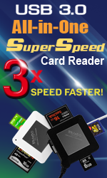 Brando Workshop USB 3.0 All-in-One Superspeed Card Reader
