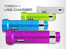 Torch + USB Charger