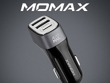 Momax Type-C + Dual USB Car Charger