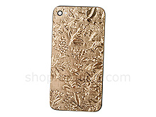 iPhone 4 Floral Embossed Rear Panel