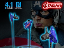 E-Blue Avengers Bluetooth Headset - Captain America