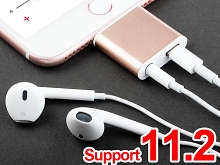 Lightning to 3.5mm Audio + Charger Adapter