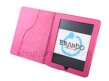 Artificial leather case for iPad (Side Open)
