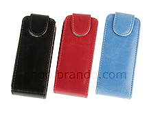 Nokia C3-01 Fashionable Flip Top Leather Case