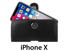 Brando Workshop Leather Case for iPhone X (Pouch Type)