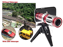 Samsung Galaxy S III Super Spy Ultra High Power Zoom 20X Telescope with Tripod Stand