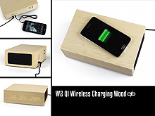 W2 QI Wireless Charging Wood
