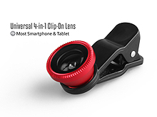 Universal 4-in-1 Clip-On Lens