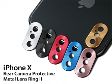 iPhone X Rear Camera Protective Metal Lens Ring II