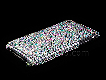 iPhone 2G / 3G / 3G S Bling Bling Back Case - Colorful Round Shaped Rhinestone