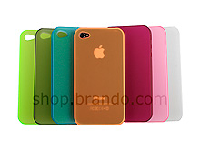 Matte Plastic Protective Back Case for iPhone 4