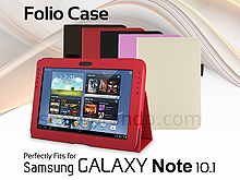 Folio Case for Samsung Galaxy Note 10.1 GT-N8000 (Side Open)