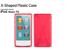 iPod Nano 7G X-Shaped Plastic Back Case