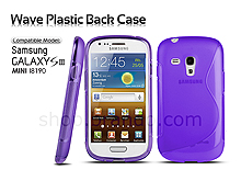 Samsung Galaxy S III Mini I8190 Wave Plastic Back Case
