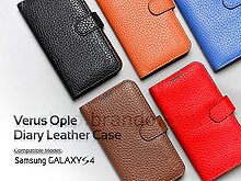 Verus Ople diary Leather Case for Samsung Galaxy S4