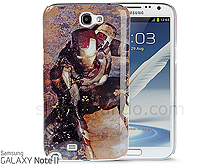 Samsung Galaxy Note II GT-N7100 MARVEL Iron Man Fighter Protective Back Case (Limited Edition)