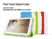Samsung Galaxy Note 8.0 GT- N5100 Two-Tone Stand Case