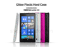 Nokia Lumia 520 Glitter Plactic Hard Case