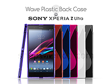 Sony Xperia Z Ultra Wave Plastic Back Case