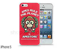 iPhone 5 / 5s APESTORE - Rose Apes Back Case