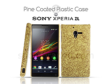 Sony Xperia ZL Pine Coated Plastic Case