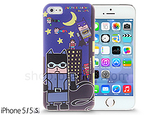 iPhone 5 / 5s Justice League X Korejanai DC Comics Heroes - Catwoman and Heroes Back Case (Limited Edition)