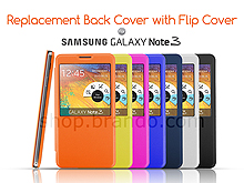 Replacement Back Cover with Flip Cover for Samsung Galaxy Note 3