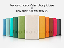 Verus Crayon Slim diary Case For Samsung Galaxy Note 3