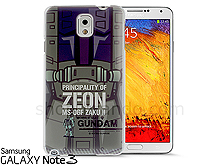 Samsung Galaxy Note 3 MS-06F ZAKU II Back Case (Limited Edition)