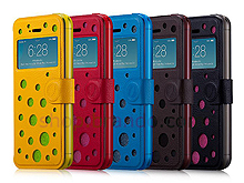 Momax iPhone 5 / 5s Dot Map Stand View Case
