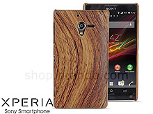 Sony Xperia ZL Woody Patterned Back Case