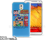 Samsung Galaxy Note 3 Justice League X Korejanai DC Comics Heroes - Frame Back Case (Limited Edition)