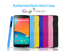 Google Nexus 5 Rubberized Back Hard Case
