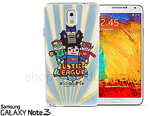 Samsung Galaxy Note 3 Justice League X Korejanai DC Comics Heroes - Show time Back Case (Limited Edition)