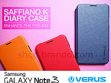 Verus Saffiano K Leather Case For Samsung Galaxy Note 3