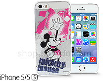 iPhone 5 / 5s Disney - Mickey Mouse Splash-ink Transparent Case (Limited Edition)